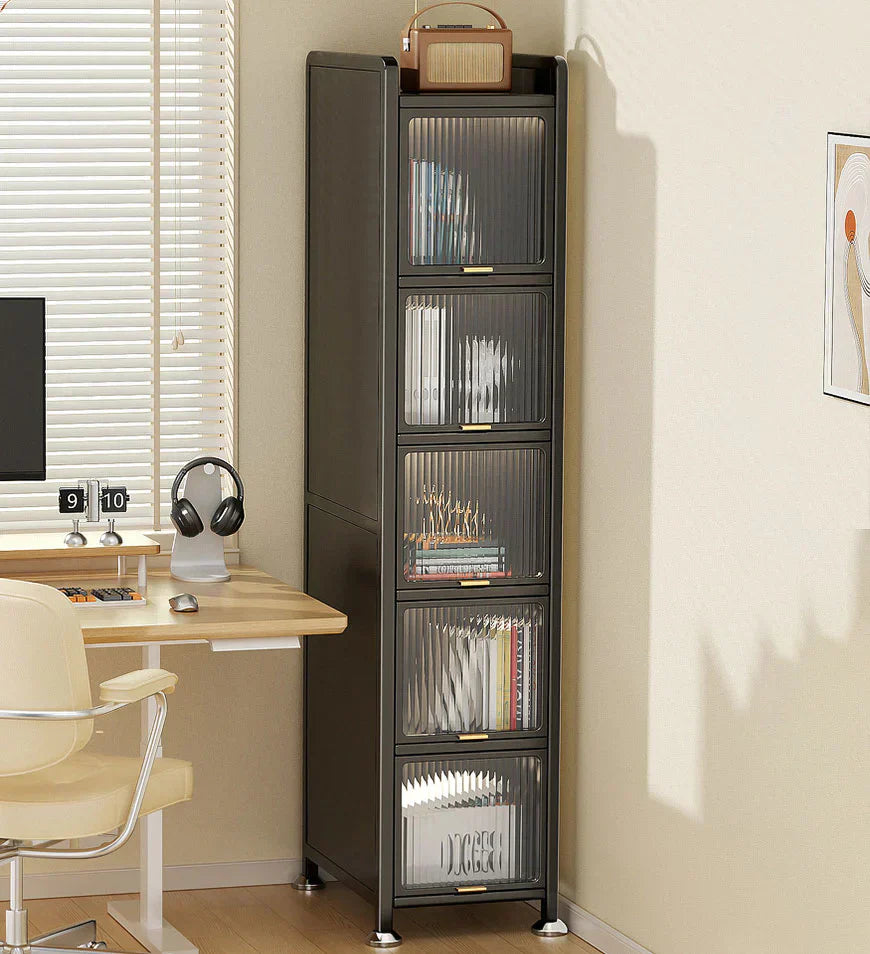 מבצע יום אחרון 65% הנחה🔥ארון אחסון מטבח מתכת רב תכליתי משודרג 6 קומות