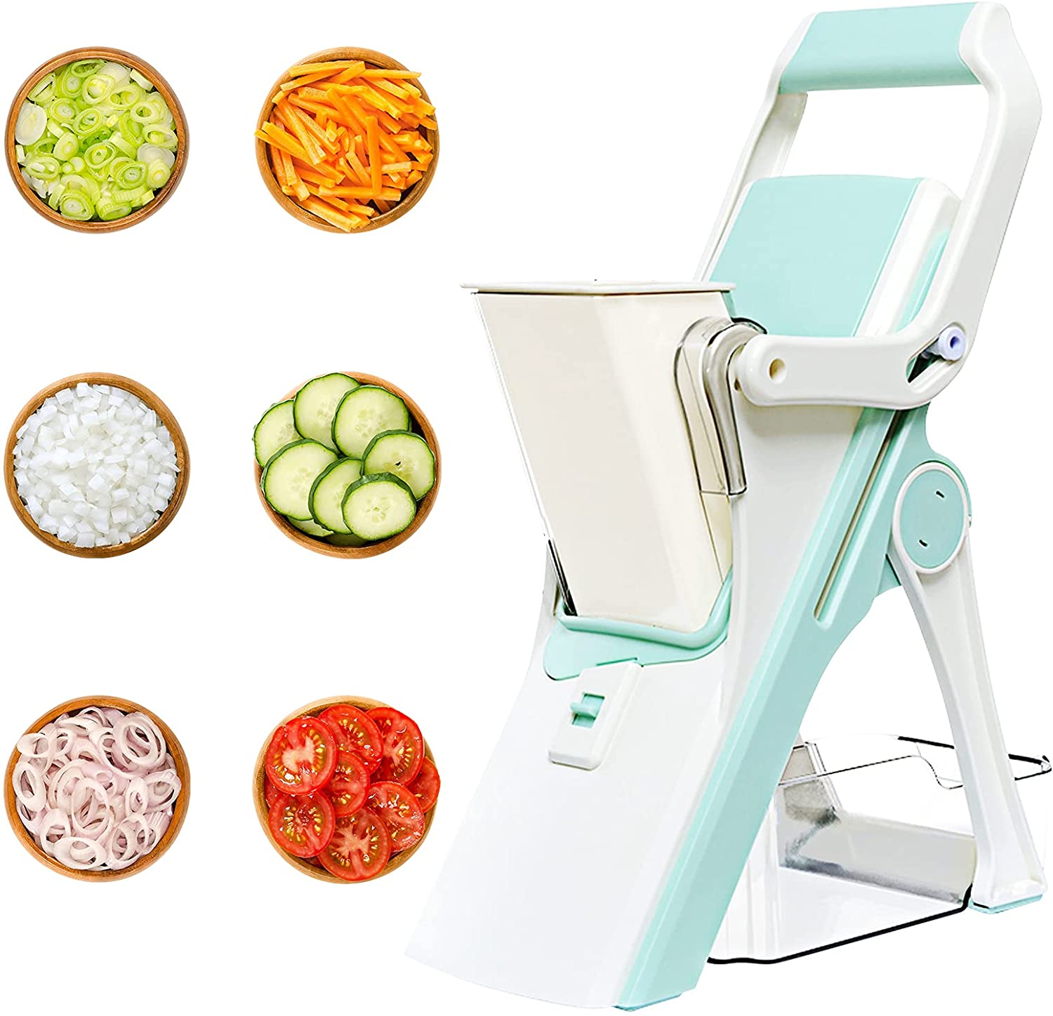 חותך ירקות 5 ב-1 מתכוונן בטוח - משלוח חינם רק היום - נותרו רק ארבעה במלאי - משלוח מהיר מאוד