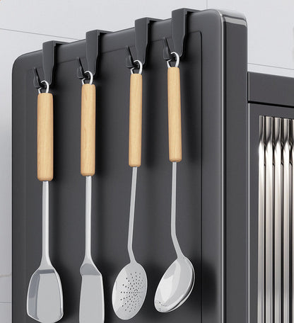 יום אחרון במבצע 49% הנחה🔥6 קומות צר רב תכליתי עמיד בפני אבק ארון אחסון מטבח מתכתי