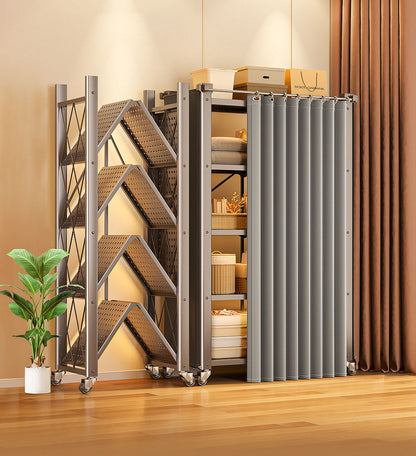 מבצע יום אחרון 76% הנחה🔥מדף ברזל מתכת עצמאי ללא הרכבה