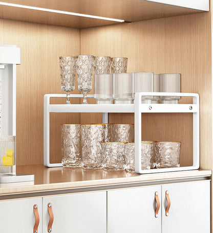 יום אחרון למבצע 49% הנחה🥳מתקן משטח מתרחב מפלדה עם עמיד בפני חלודה למזווה מטבח