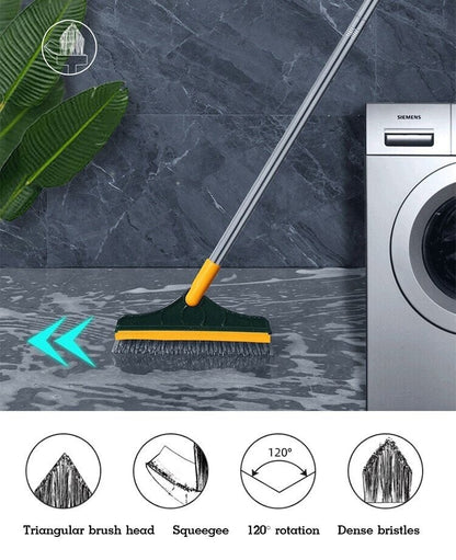 🔥יום אחרון 70% הנחה - מברשת לקרצוף רצפות עם ידית ארוכה